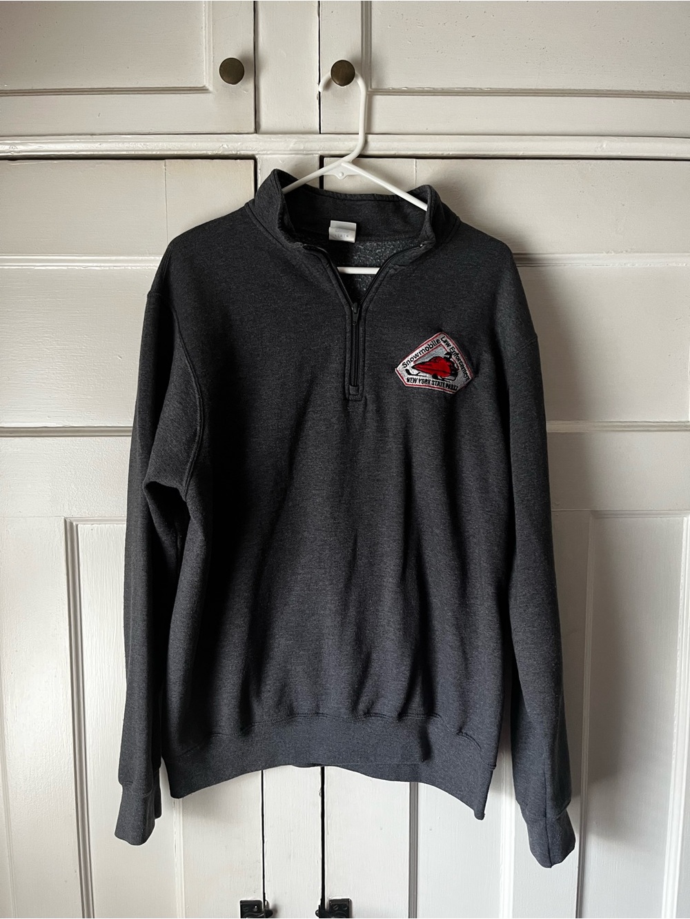VTG - NYS Parks Snowmobile Law Enforcement 1/4-Zip Fleece Pullover - Men's L